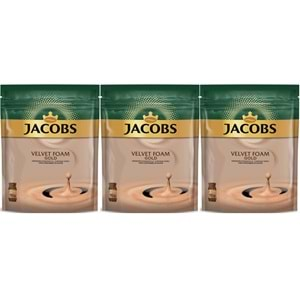 Jacobs Velvet Gold Foam Kahve 70GR (3 Lü Set)