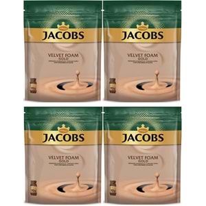 Jacobs Velvet Gold Foam Kahve 70GR (4 Lü Set)