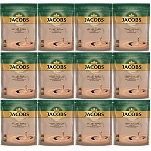 Jacobs Velvet Gold Foam Kahve 70GR (12 Li Set)