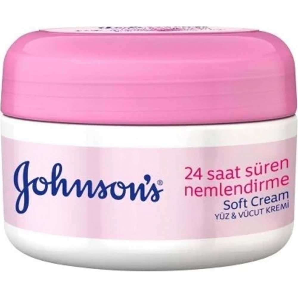 Johnsons Soft Nemlendirici Yüz ve Vücut Kremi 200ML (3 Lü Set)