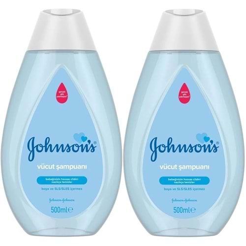 Johnsons Baby Vücut Şampuanı 500ML (2 Li Set)