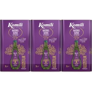 Komili Zeytinyağı 9LT Natural Ege Sızması (Teneke) (3PK*3LT)