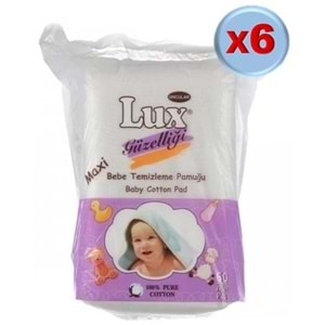 Lüx Bebek Temizleme Pamuğu 360 Adet (6Pk*60)