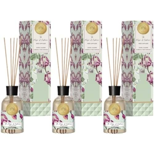 Mabel Marseılle Çubuklu Oda Parfümü 100ML Sihirli Kaşmir (3 Lü Set)