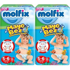 Molfix Swimming Pants (Mayo Bez) Beden:5-6 (14+Kg) 20 Adet