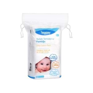 Mycey Bebek Temizleme Pamuğu 180 Adet (3PK*60)