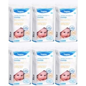 Mycey Bebek Temizleme Pamuğu 360 Adet (6PK*60)