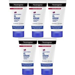 Neutrogena El Bakım Kremi 50ML Parfümlü (5 Li Set)