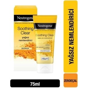 Neutrogena Soothing Clear Yağsız Nemlendirici 75ML (2 Li Set)