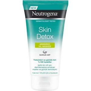 Neutrogena Skin Detox Arındırıcı Kil Maskesi 150ML (3 Lü Set)