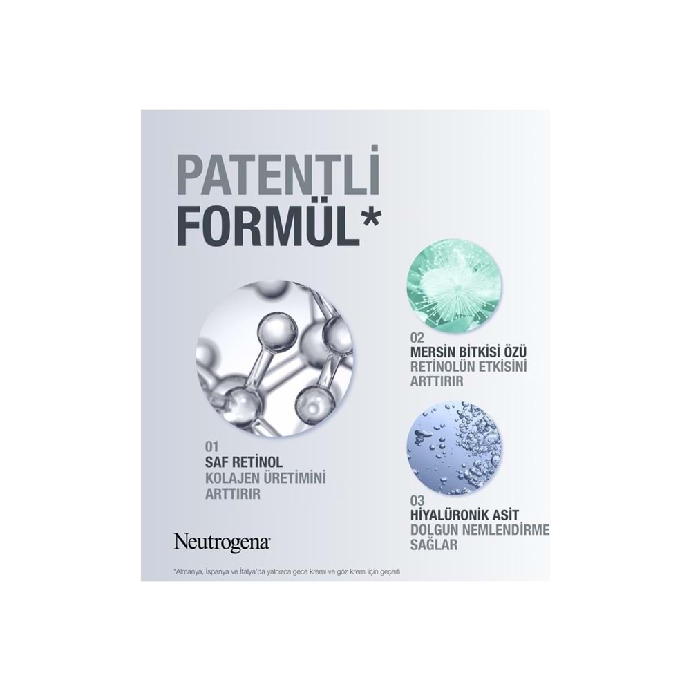 Neutrogena Retinol Boost Serum Antiaging 30ML (Yaşlanma Karşıtı Serum) (6 Lı Set)