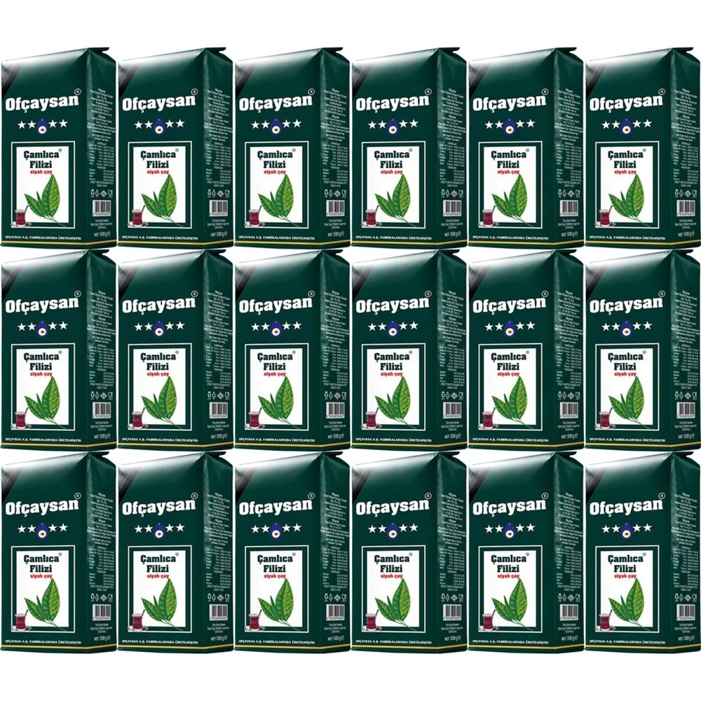 Ofçaysan Çamlıca Filizi 500Gr (18 Li Set Toplam 9KG) (18PK*500GR)