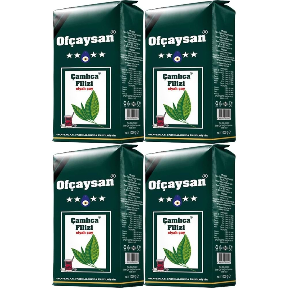 Ofçaysan Çamlıca Filizi 1Kg (4 Lü Set Toplam 4KG) (4PK*1KG)