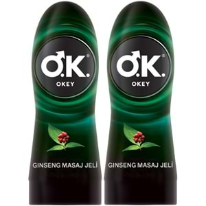 Okey Masaj Jeli 200ML Ginseng (Masaj Jeli) (2 Li Set)