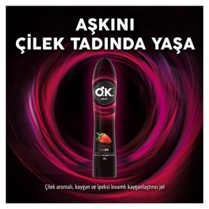 Okey Kayganlaştırıcı Jel 100ML Karma (Çilekli/Nirvana) (2 Li Set)