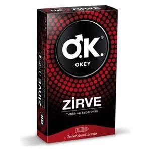 Okey Prezervatif 90 Adet Zirve (9 Lu Set)