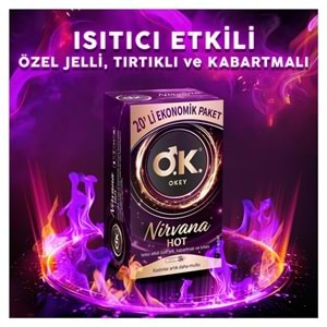 Okey Prezervatif 60 Adet Nirvana Ekonomik Pk (3 Lü Set)