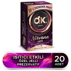 Okey Prezervatif 120 Adet Nirvana Ekonomik Pk (6 Lı Set)