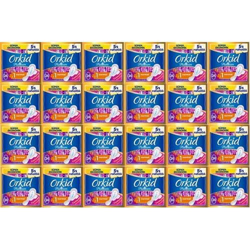 Orkid Platinum Hijyenik Ped Normal 576 Adet (24PK*24) Süper Ekonomik Pk