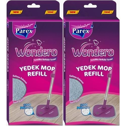 Parex Wondero Yedek Paspas Mop Refill (2 Li Set)