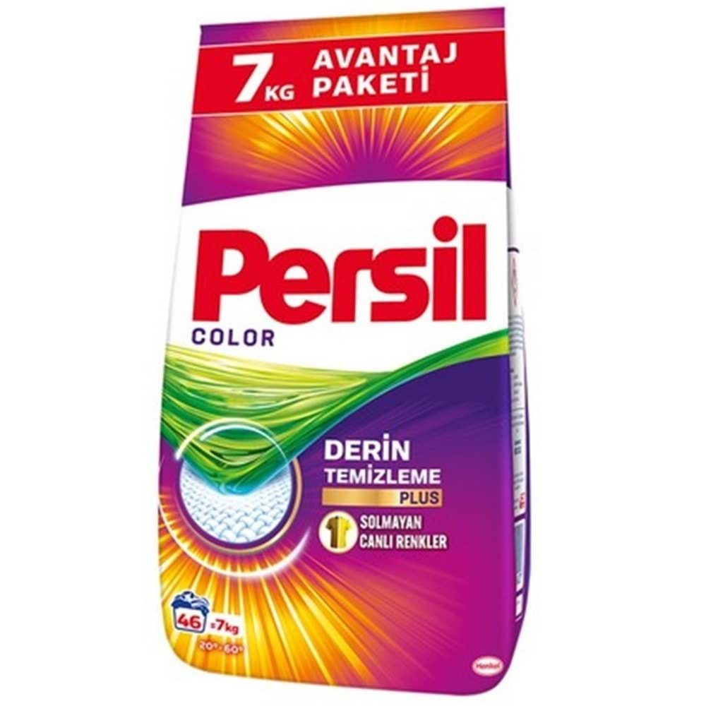 Persil Matik Toz Çamaşır Deterjanı 21KG Color/Renkli (138 Yıkama) (3PK*7KG)