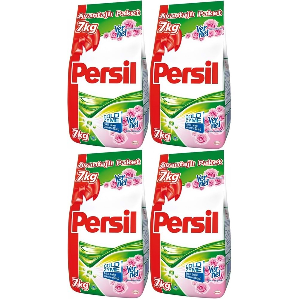 Persil Matik Toz Çamaşır Deterjanı 14+14:28KG Gülün Büyüsü Renkli Beyaz+Color/Renkli (184 Yıkama)