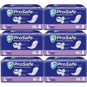 Prosafe Mesane & Lohusa Pedi L-Büyük Yoğun 60 Adet (6PK*10)