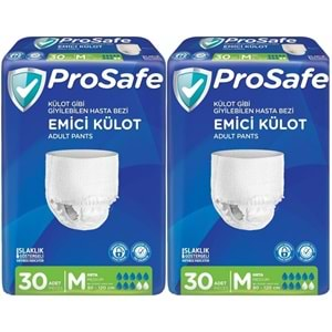 Prosafe Emici Külot Hasta Bezi Orta-Medium 60 Adet (2PK*30)