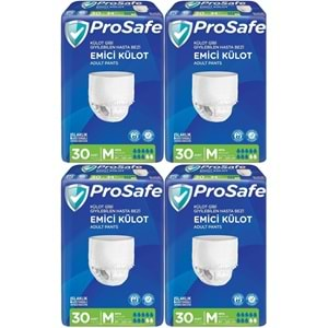 Prosafe Emici Külot Hasta Bezi Orta-Medium 120 Adet (4PK*30)