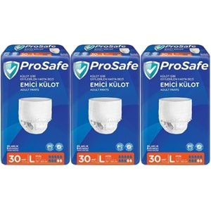 Prosafe Emici Külot Hasta Bezi Büyük-Large 90 Adet (3PK*30)