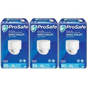 Prosafe Emici Külot Hasta Bezi XL-Extra Large 90 Adet (3PK*30)