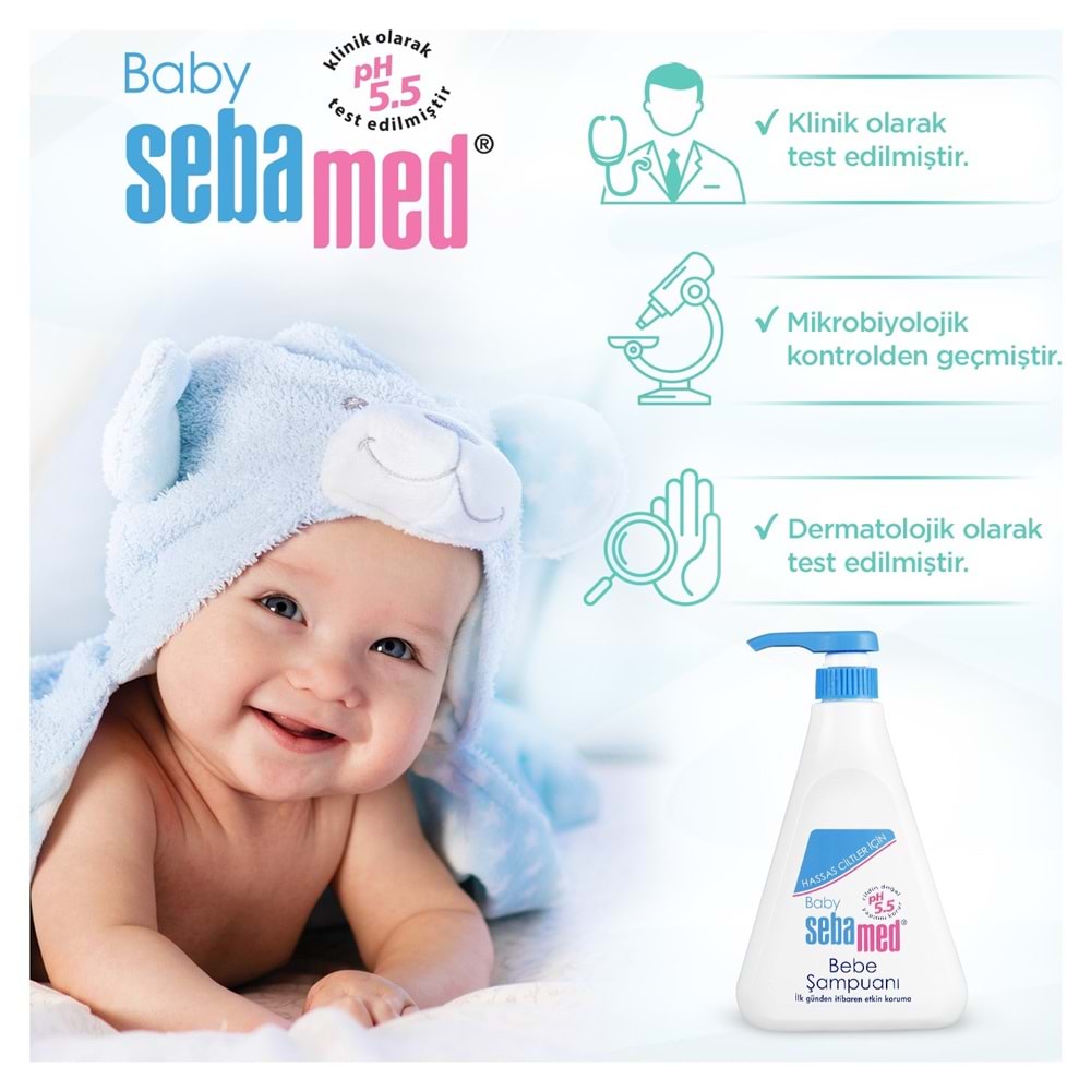 Sebamed Bebek Şampuanı 500ML Pompalı (2 Li Set)