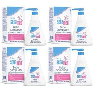 Sebamed Bebek Şampuanı 500Ml Pompalı (4 Lü Set)