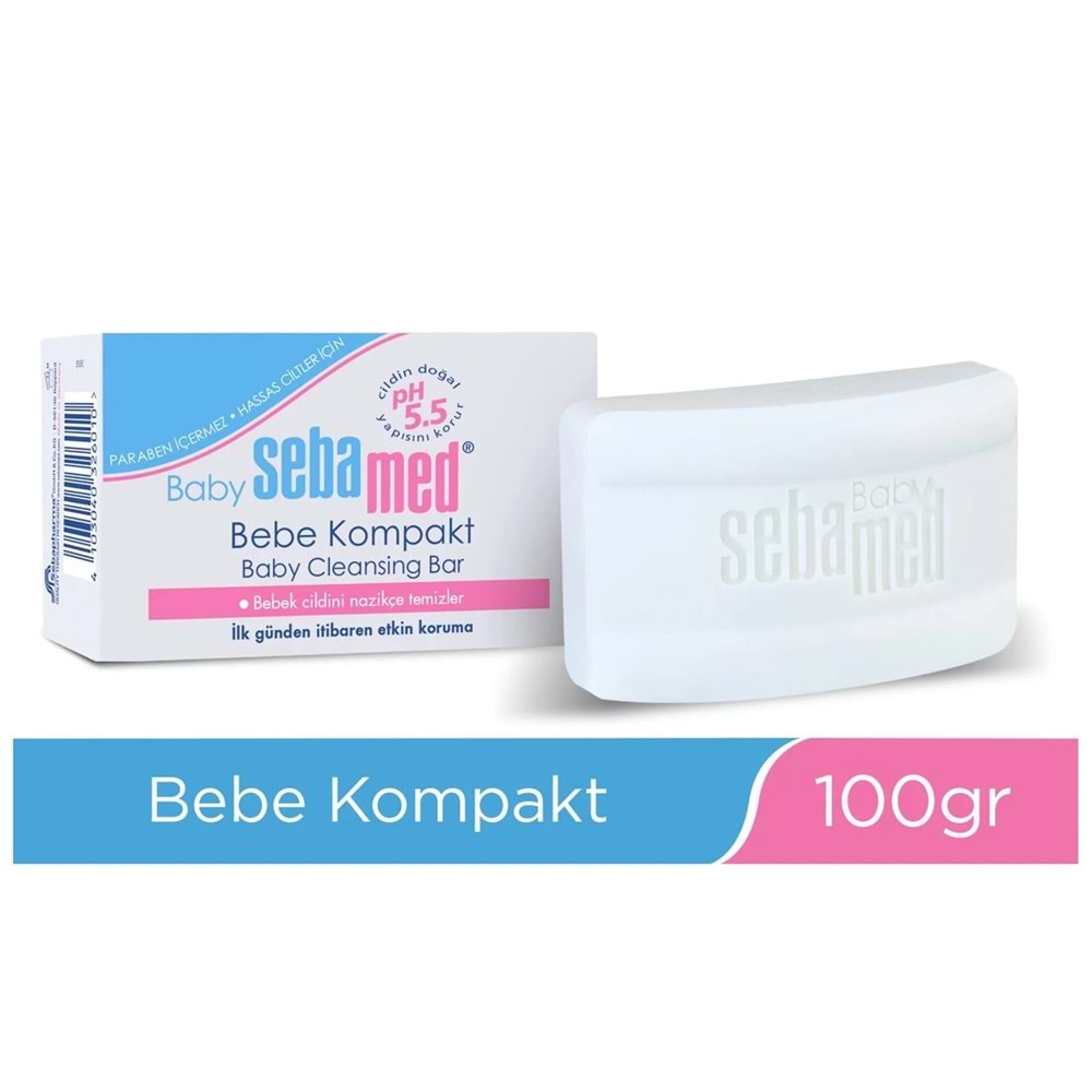 Sebamed Bebek Sabunu 100Gr Kompakt (2 Li Set)