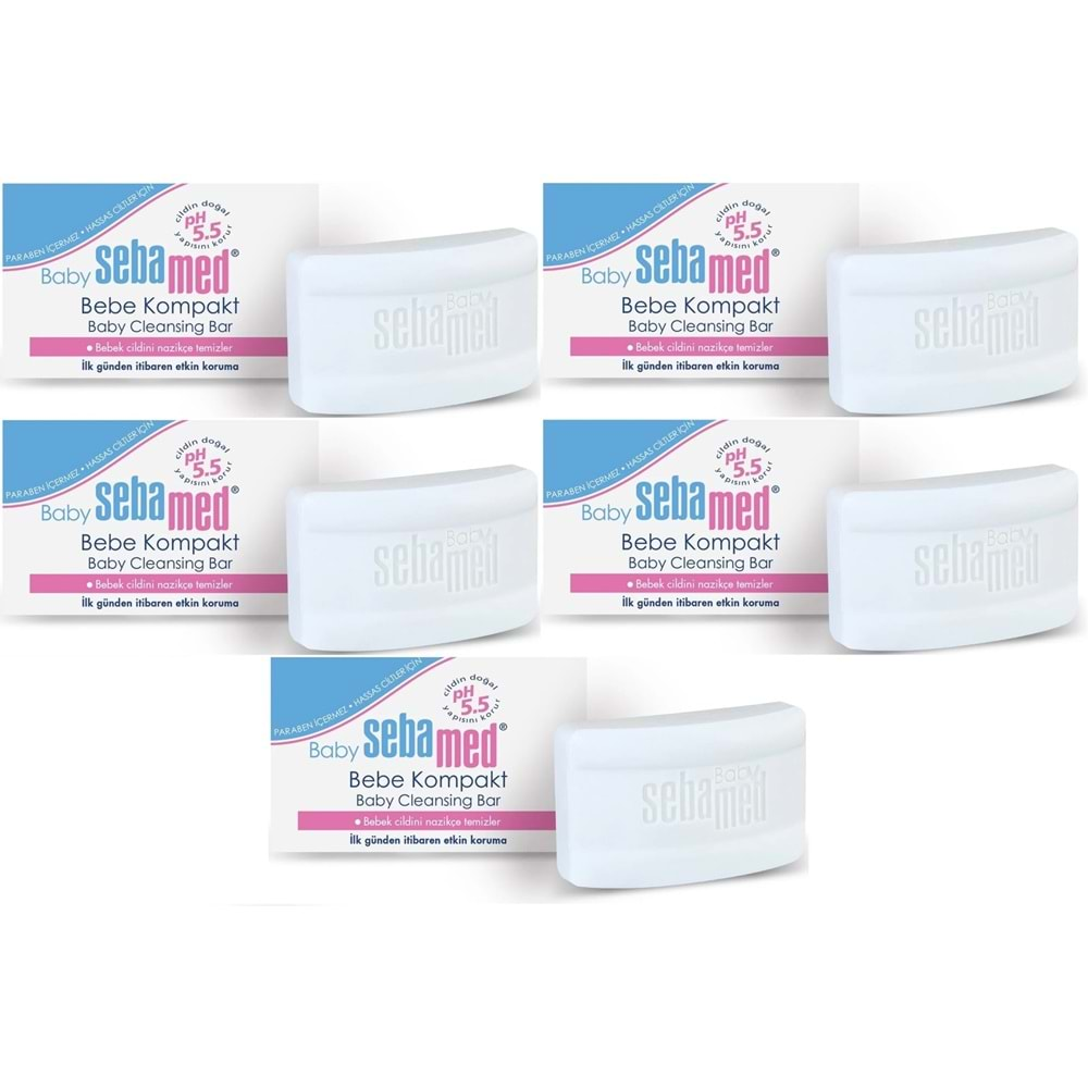 Sebamed Bebek Sabunu 100Gr Kompakt (5 Li Set)