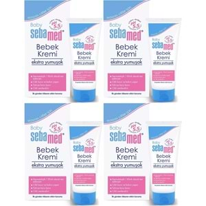 Sebamed Bebek Kremi 200ML (Ekstra Yumuşak) (4 Lü Set)