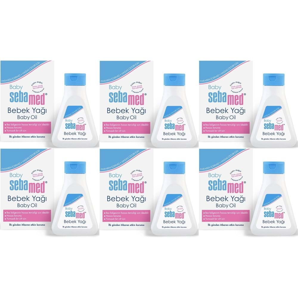 Sebamed Bebek Yağı 150ML (6 Lı Set)