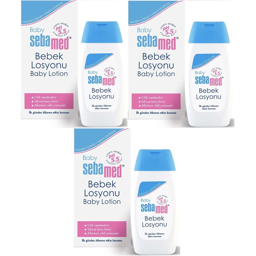 Sebamed Bebek Losyonu 200ML (3 Lü Set)