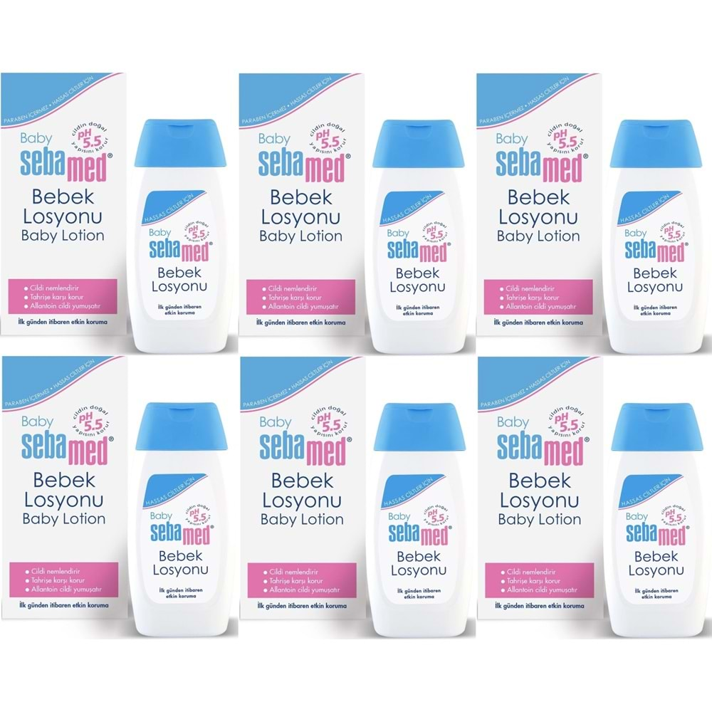 Sebamed Bebek Losyonu 200ML (6 Lı Set)