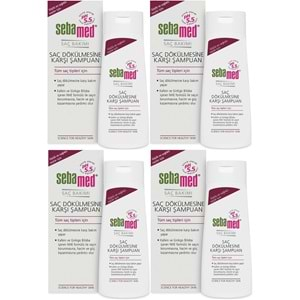 Sebamed Şampuan 400ML Saç Dökülmesine Karşı (Tüm Saç Tipleri için) (4 Lü Set)