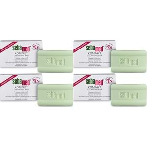 Sebamed Sabun Kompakt Hassas Cilt 100GR (4 Lü Set)