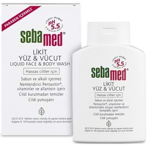 Sebamed Yüz ve Vücut Temizleyici Likit 200ML (5 Li Set)