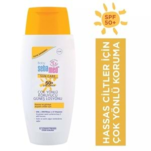 Sebamed Sun Care Bebek Güneş Losyonu Kremi 50+ Faktör 150ML (Hassas Ciltler İçin) (3 Lü Set)