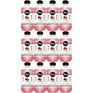 Sleepy Sıvı Sabun 1500ML Strawberry/Çilek (12 Li Set)