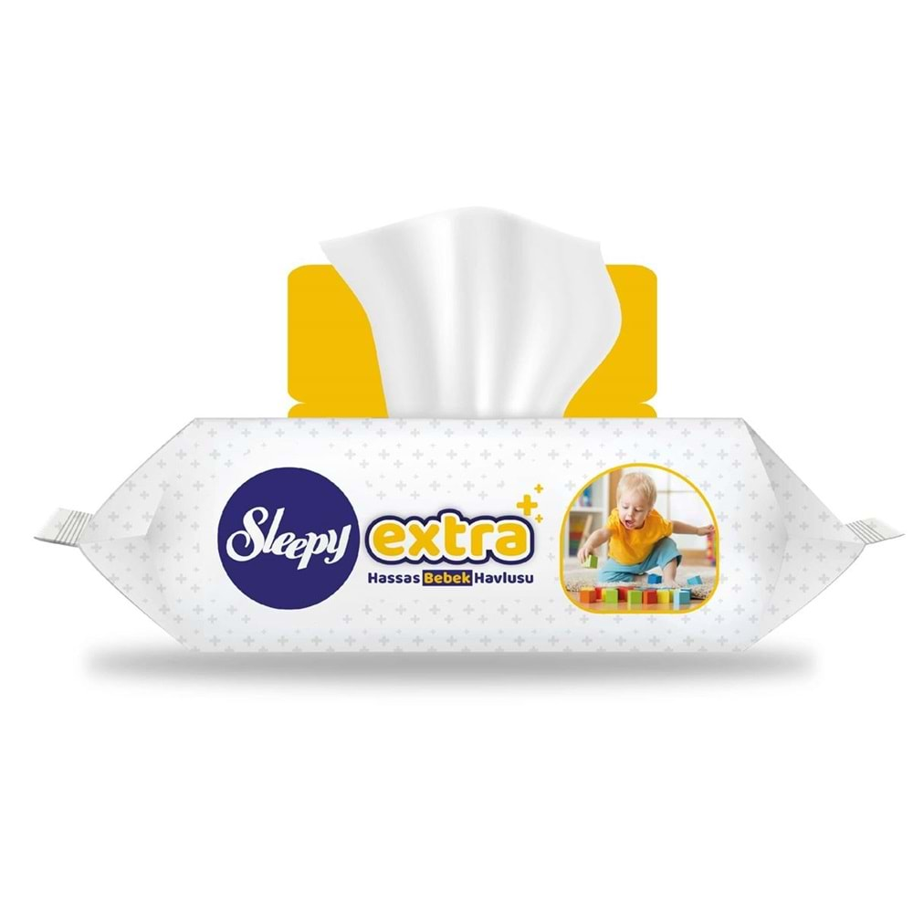 Sleepy Islak Havlu Mendil 70 Yaprak Extra Plastik Kapaklı (3 Lü Set) 210 Yaprak