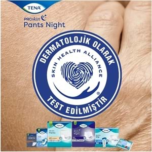 Tena Proskin Pants Night Emici Külot Hasta Bezi Gece Large-Büyük/Süper 120 Adet (4PK*30)