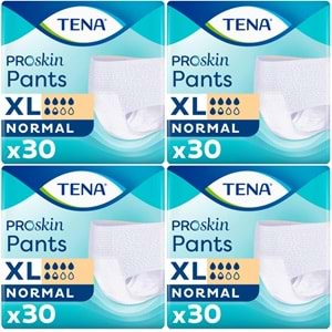 Tena Proskin Pants Emici Külot Hasta Bezi Normal XL-Extra Large 120 Adet (4PK*30)