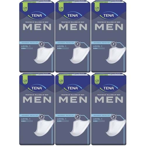 Tena Mesane Pedi Men/Erkek Level-1 144 Adet (6PK*24)