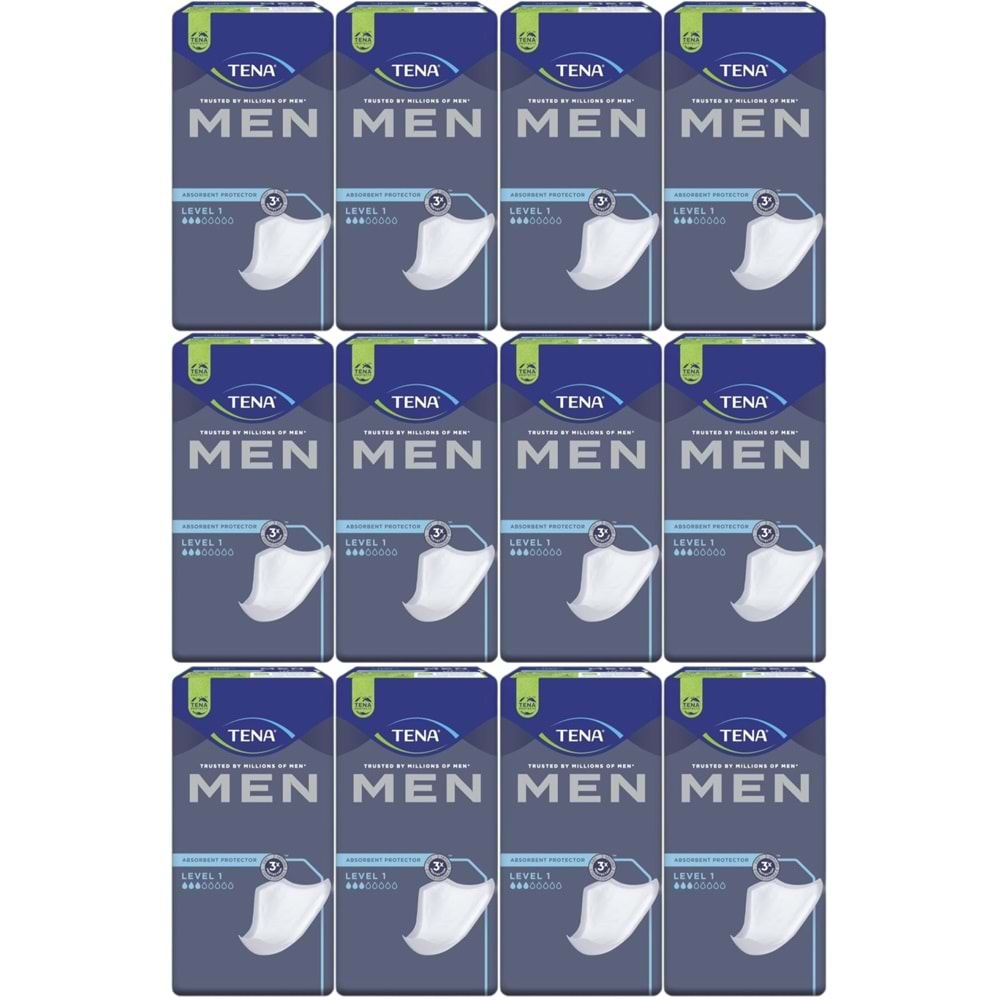 Tena Mesane Pedi Men/Erkek Level-1 288 Adet (12PK*24)