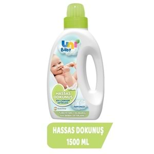 Uni Baby Çamaşır Deterjanı Sensitive 1500ML Hassas Dokunuş (Yeşil) (4 Lü Set)